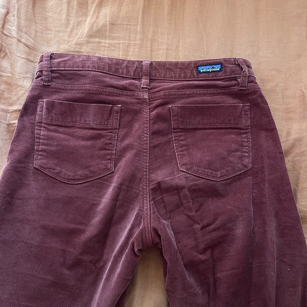Burnt red Patagonia corduroys